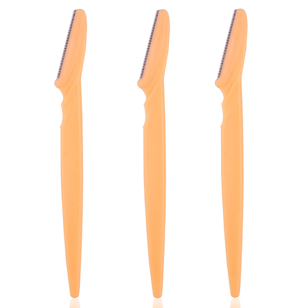 3/4/10Pcs Eyebrow Trimmer Face Blade Shaver Portable Eye Brow Epilation Hair Removal Safety Eyebrow Cutting Woman Makeup Tools